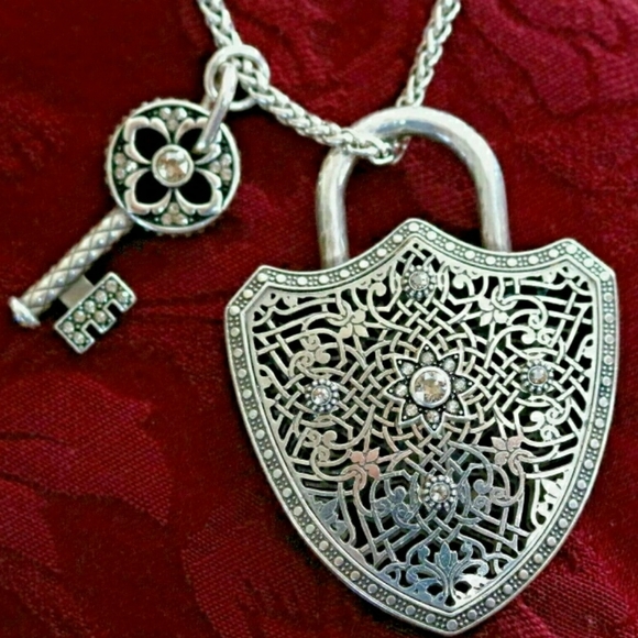 Brighton Sahuri Padlock Long Necklace - Picture 3 of 8